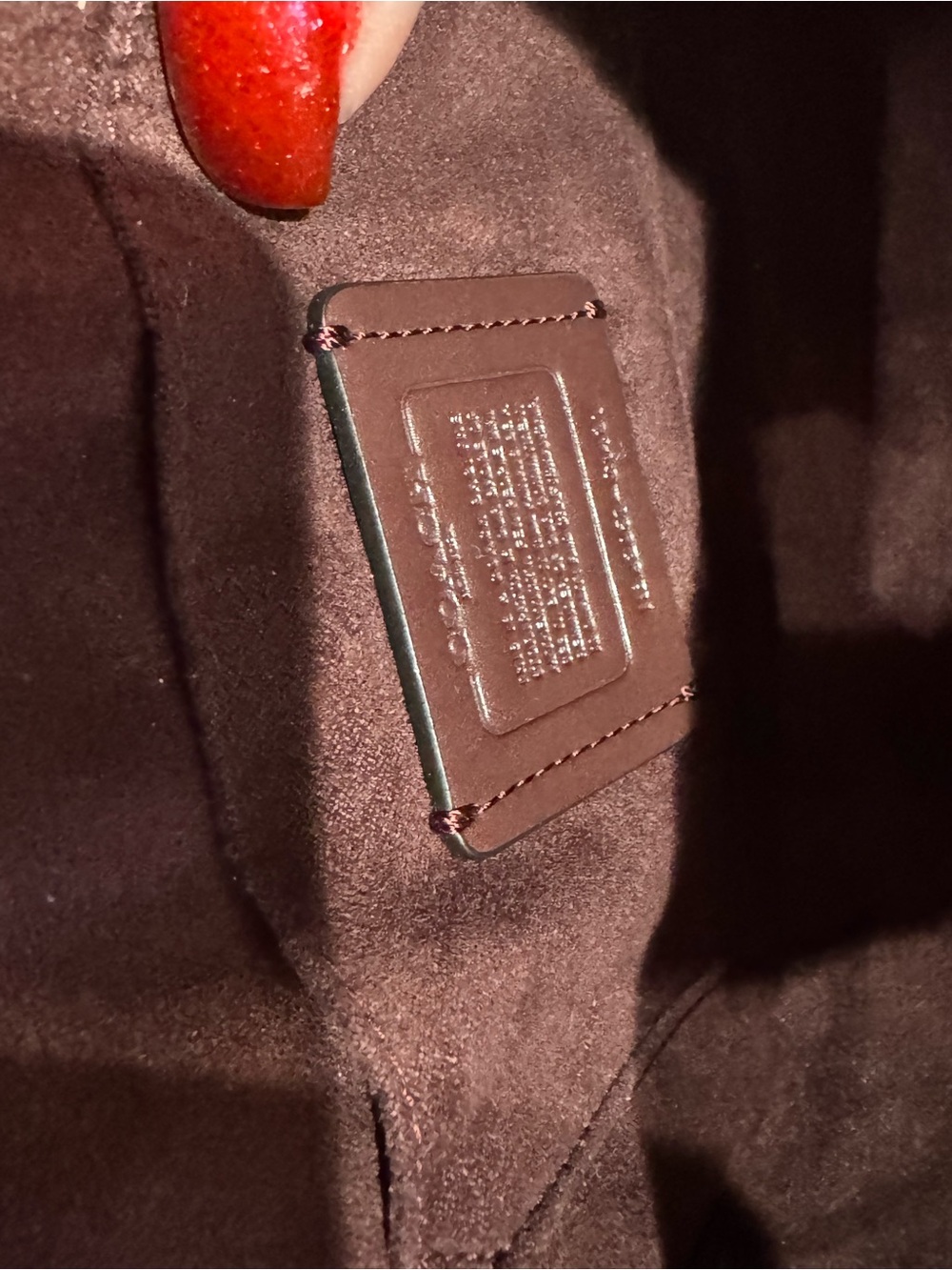 COACH Ellen Leather Crossbody Bag - Picture 12 of 16